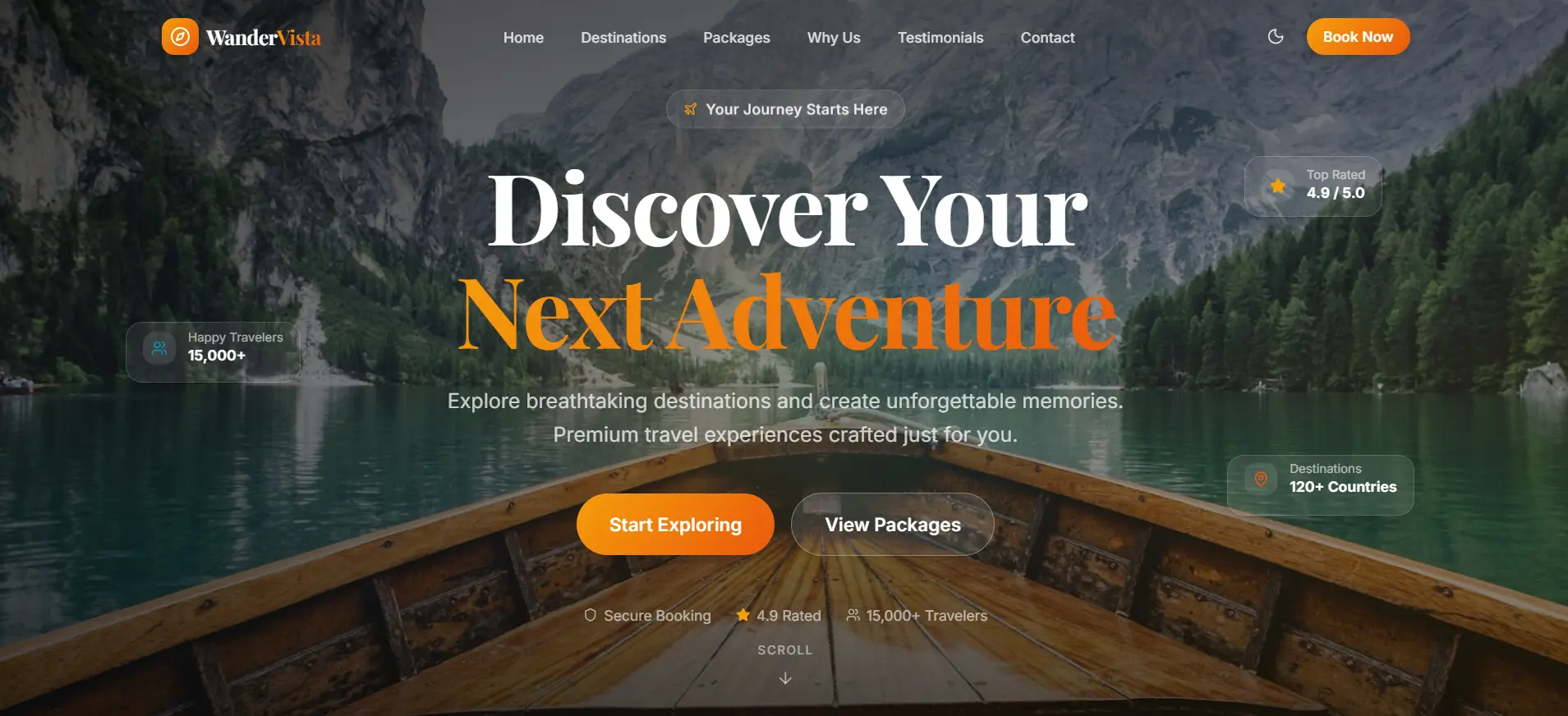 WanderVista Travel - Sample
